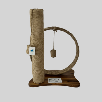 Circle With Poll Jute Scratcher