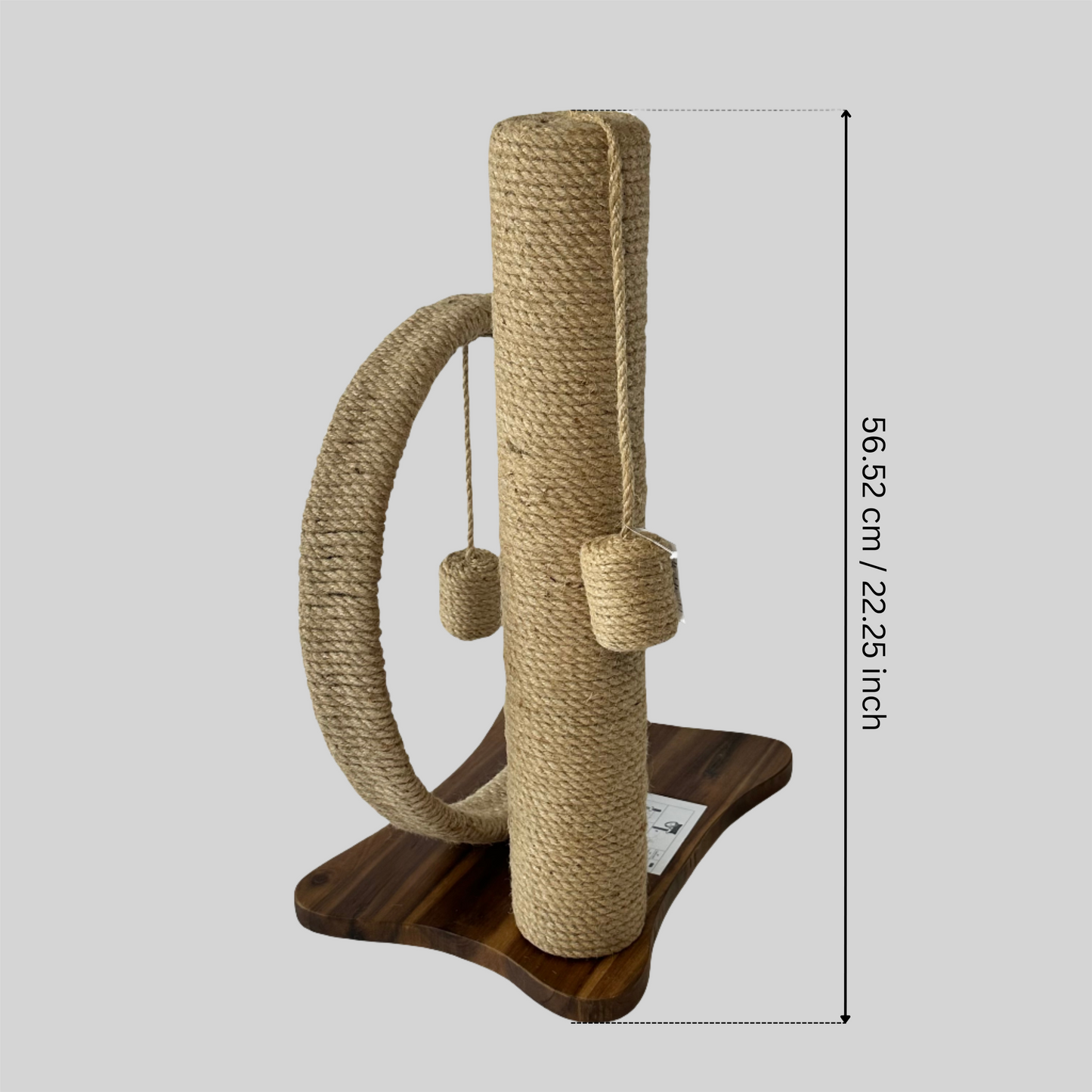 Circle With Poll Jute Scratcher