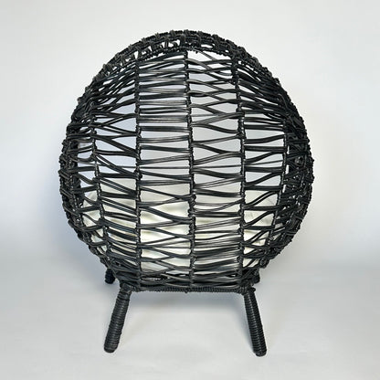 Black Wicker Hut