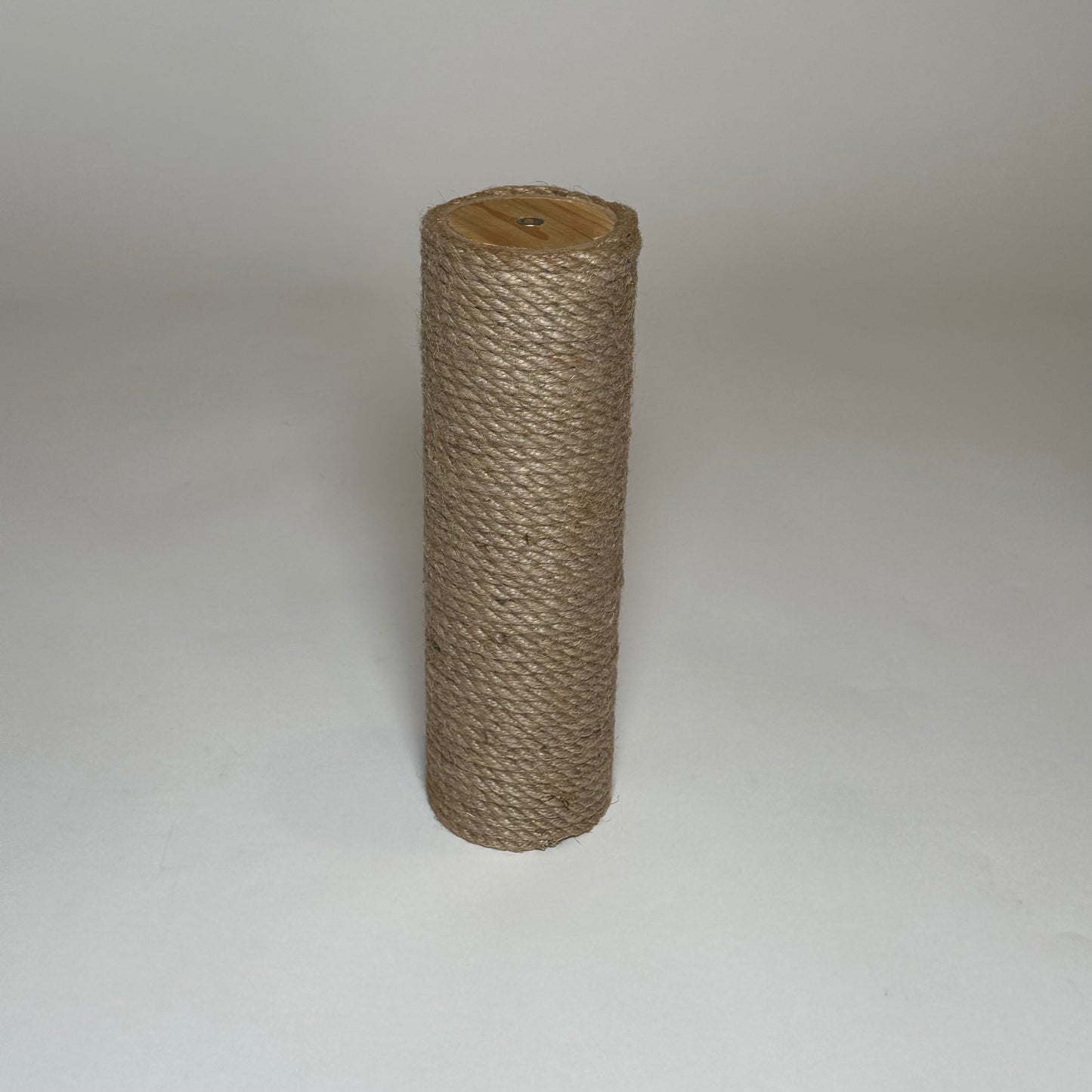 Large Natural Round Jute Scratch & Massage With Spin