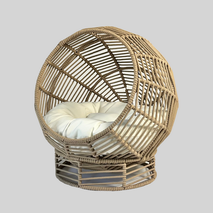 Natural Round Rope Hut